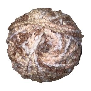 Ironstone Sherpa Wool Multi Super Bulky Yarn Massive 8 oz 153 Yd White Tan